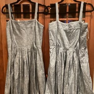 Talbots Chambray Blue Denim Tie Back
Sundress 4